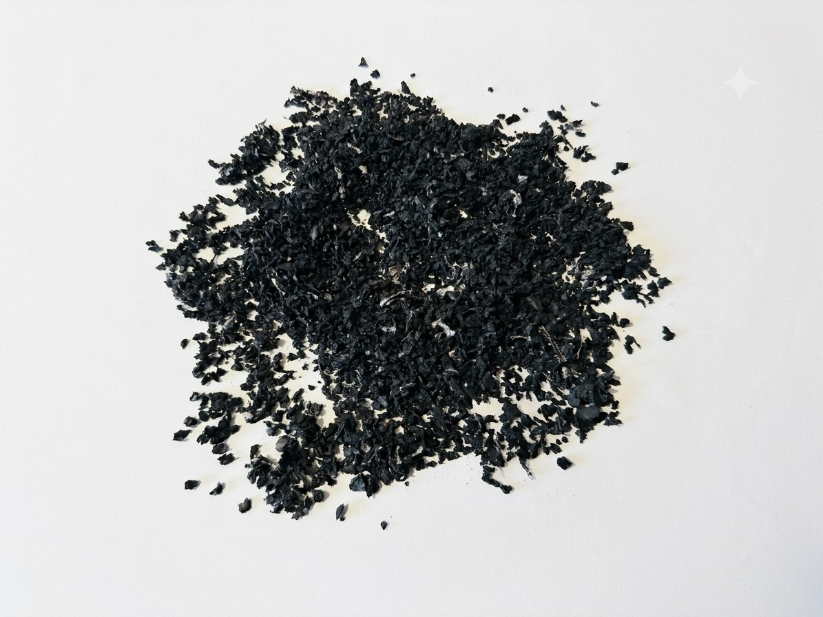 Producción de caucho reciclado